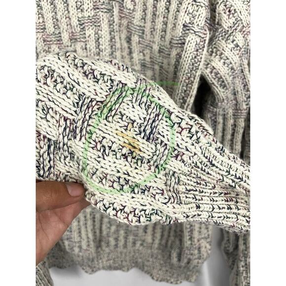 VTG Chunky Pullover Sweater LARGE Sedgefield 90s Classic Grandpa Core - Picture 4 of 10